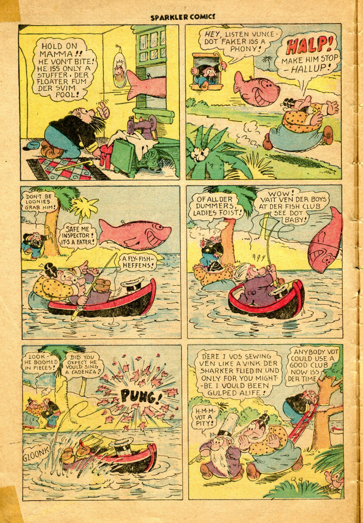 Read online Sparkler Comics comic -  Issue #32 - 4