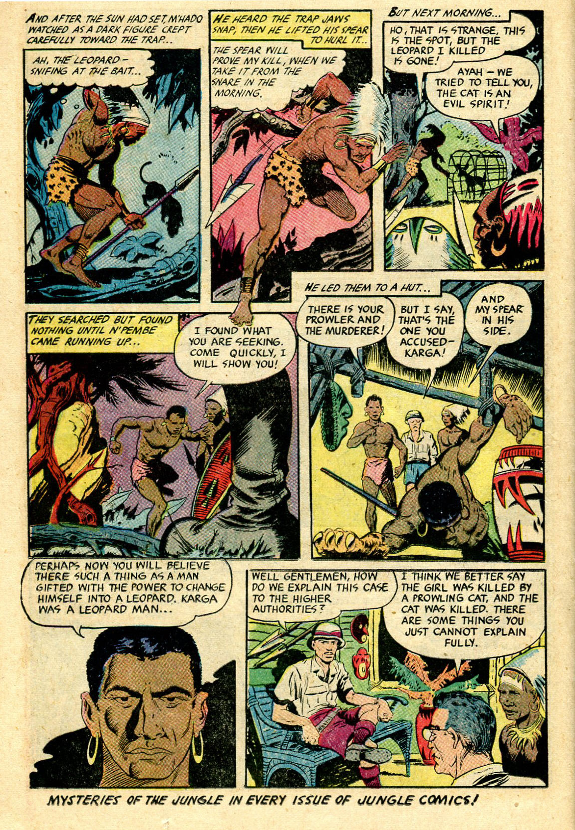 Read online Jungle Comics comic -  Issue #155 - 24