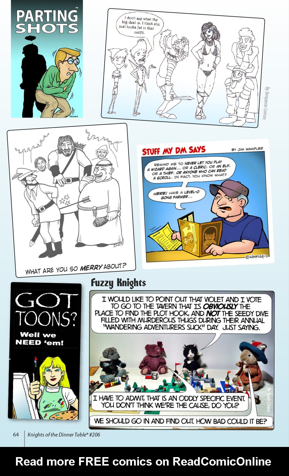 Read online Knights of the Dinner Table comic -  Issue #206 - 66