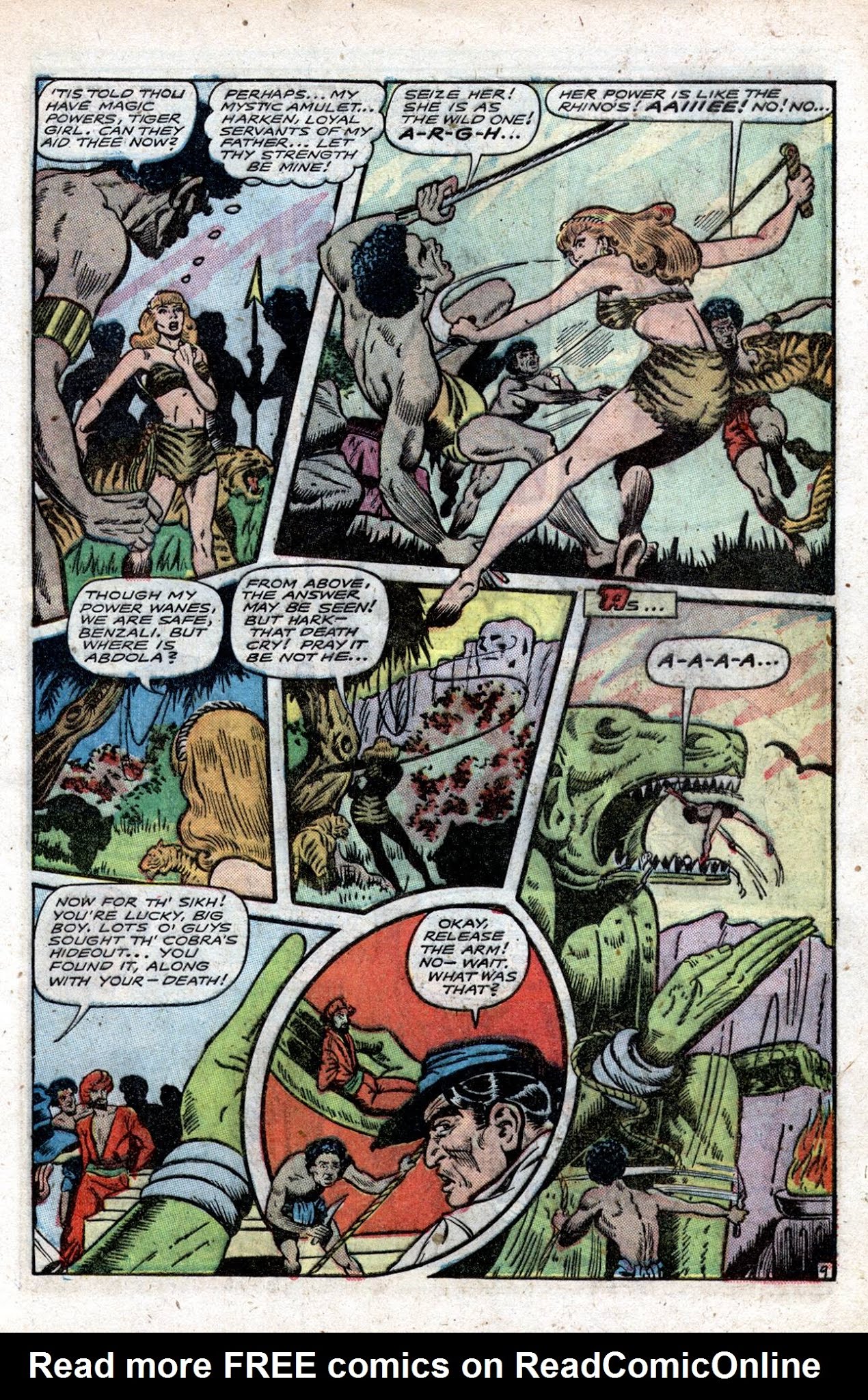 Read online Fight Comics comic -  Issue #54 - 11