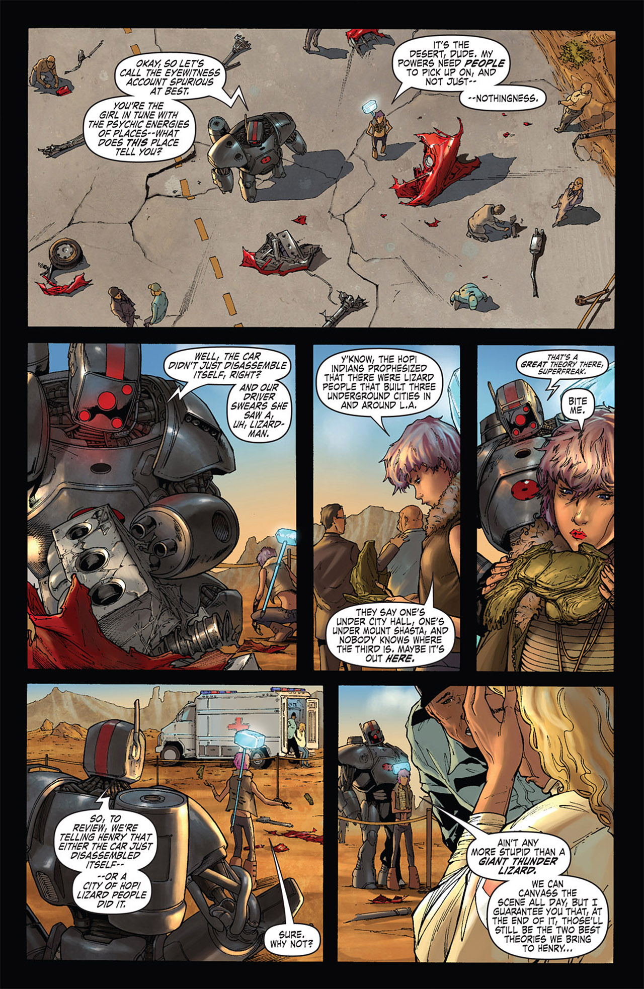 Read online The Order (2007) comic -  Issue #5 - 10