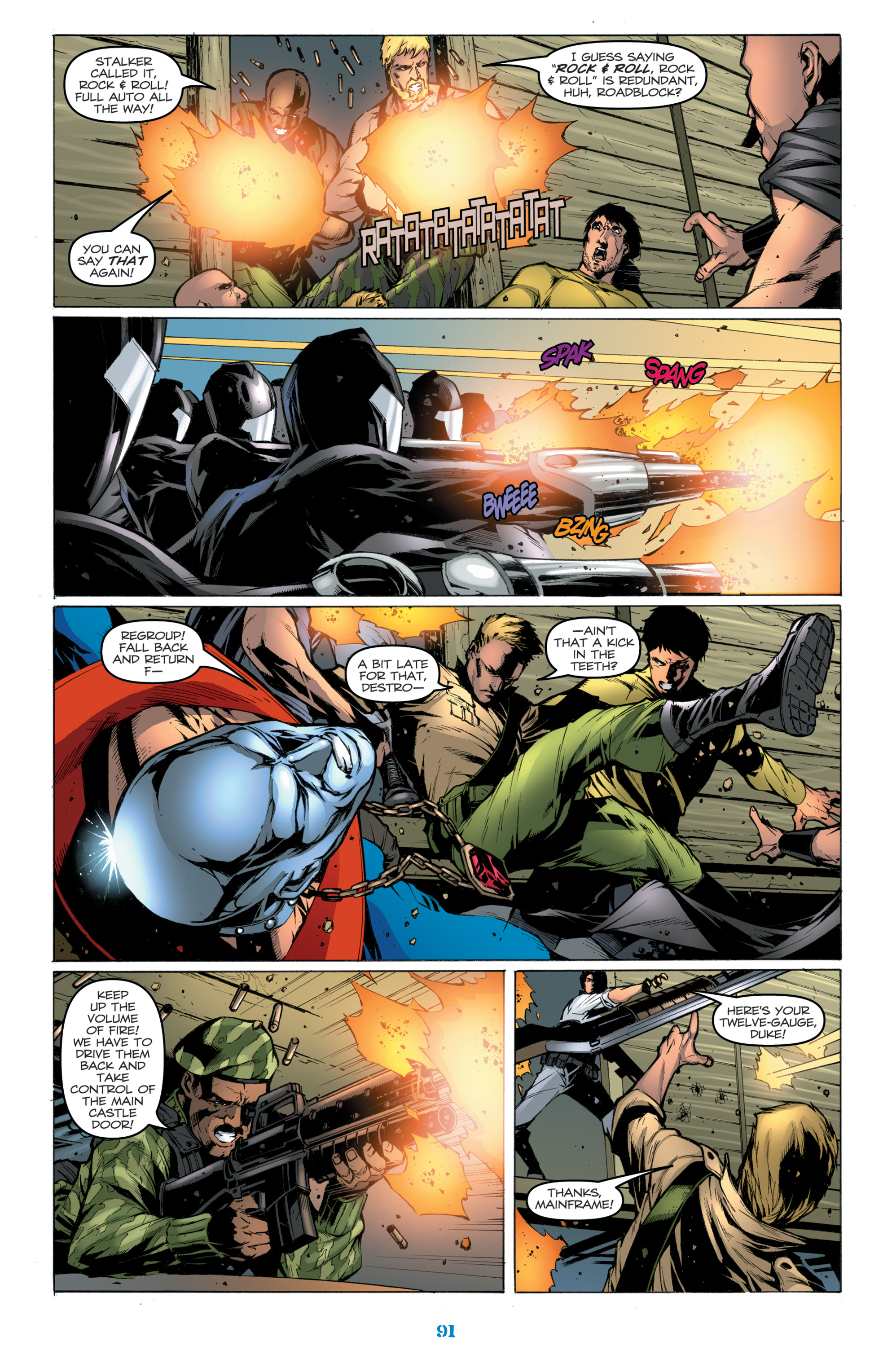 Read online Classic G.I. Joe comic -  Issue # TPB 16 (Part 1) - 91