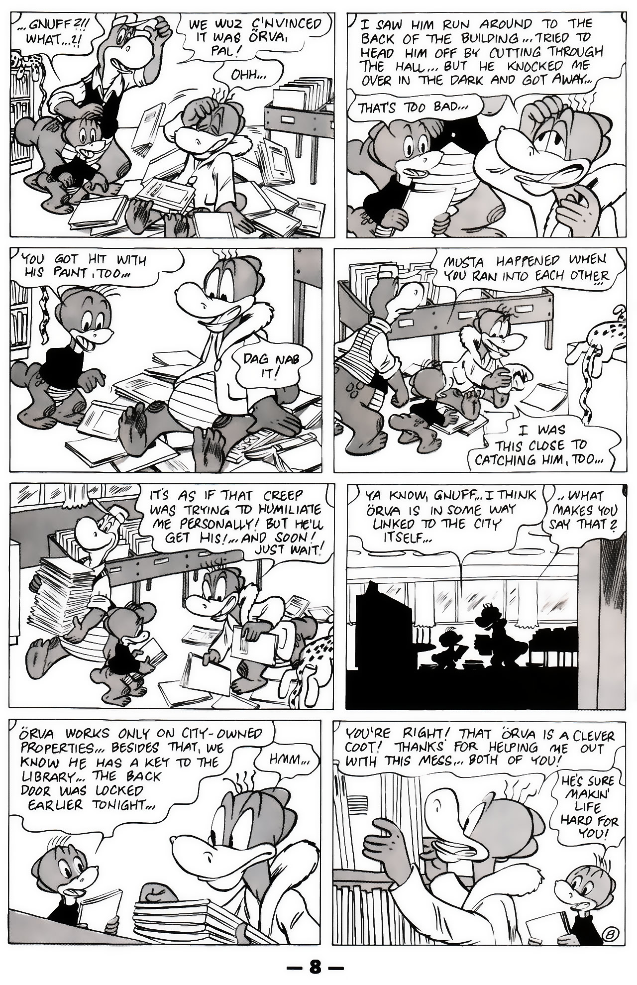 Read online Critters comic -  Issue #7 - 10