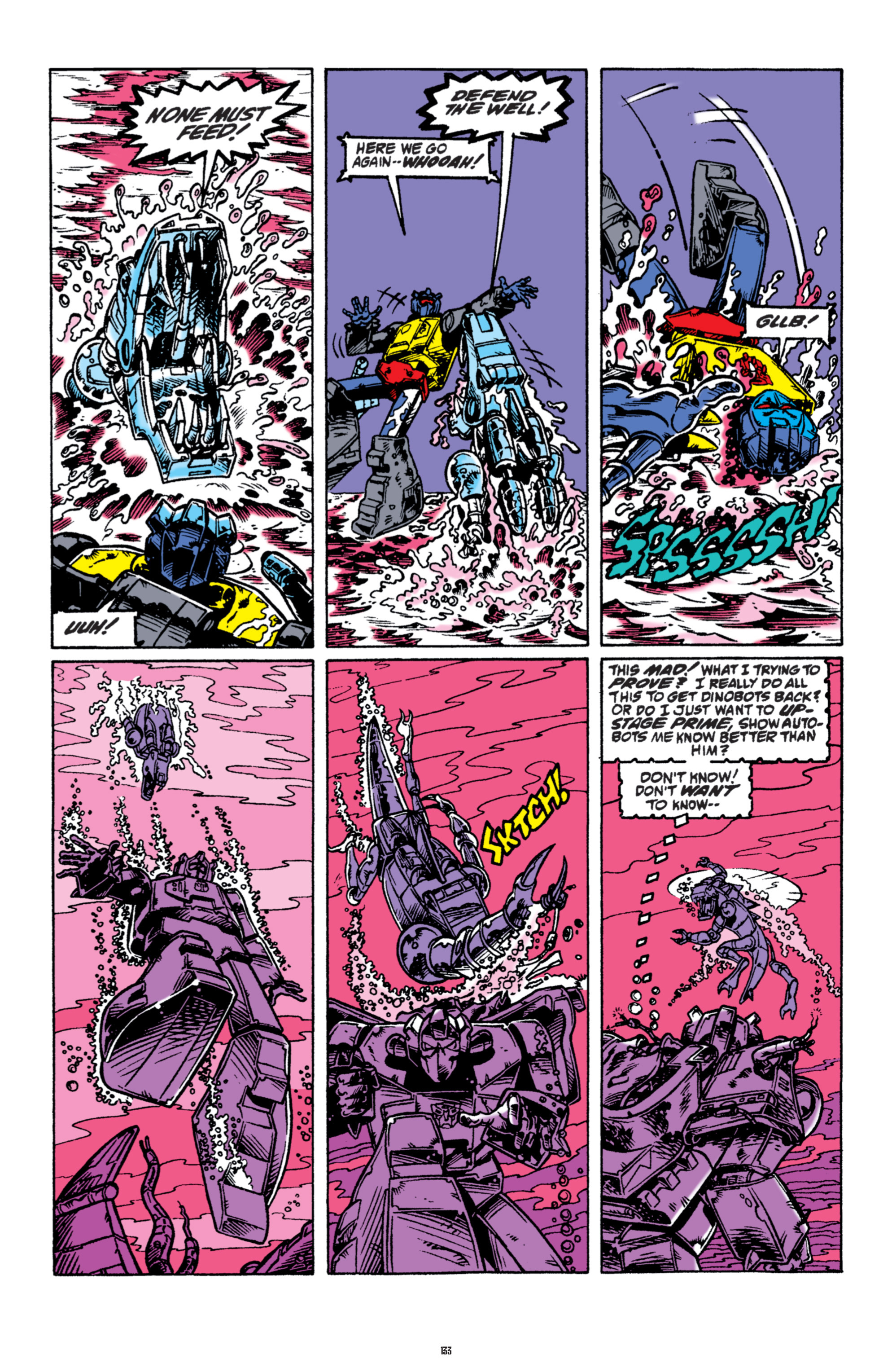 Read online The Transformers Classics comic -  Issue # TPB 6 - 133