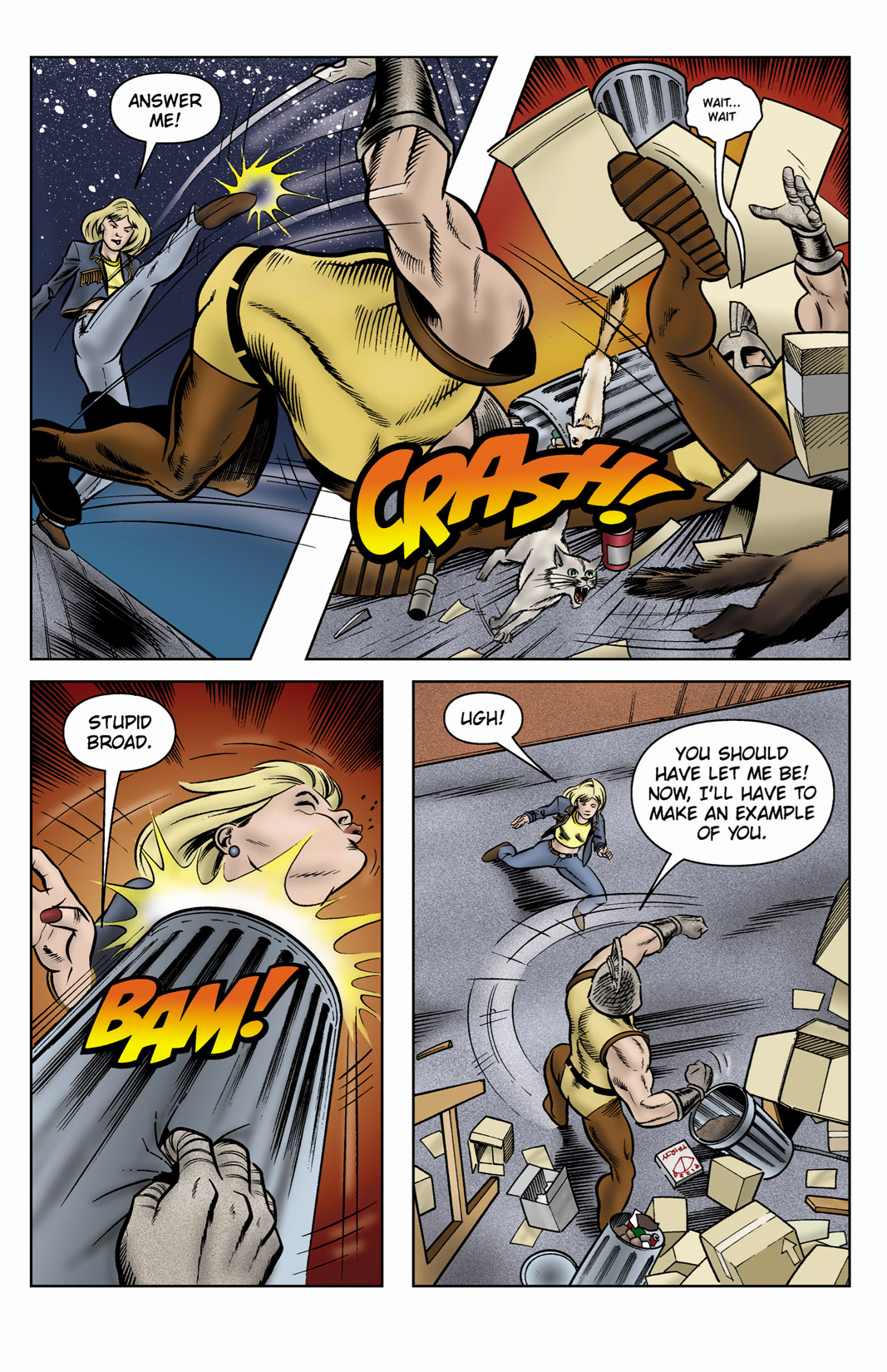 Read online SideChicks comic -  Issue #3 - 9