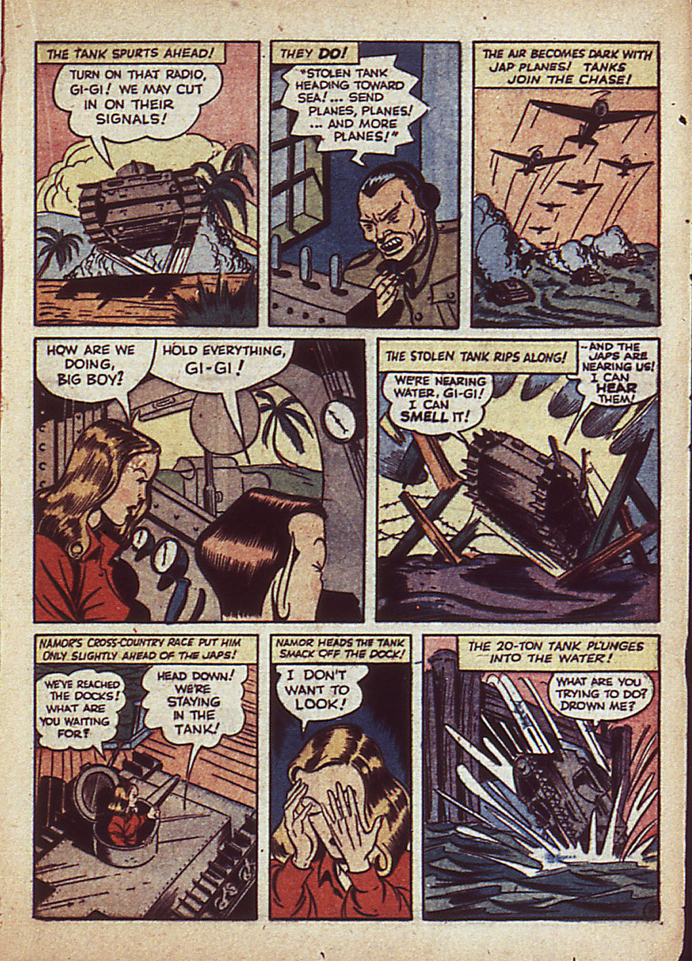 Read online Sub-Mariner Comics comic -  Issue #5 - 40