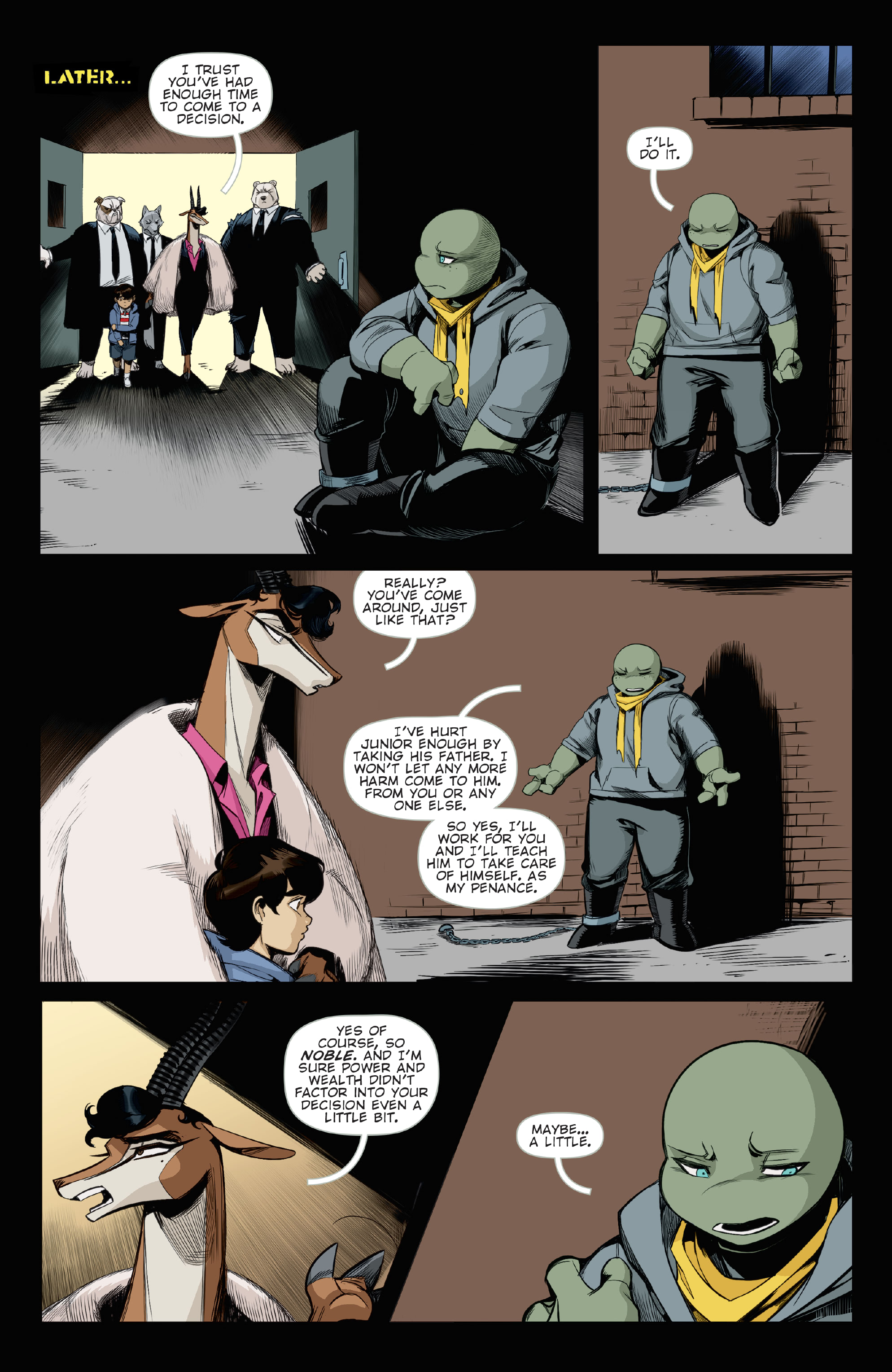 Read online Teenage Mutant Ninja Turtles: Jennika II comic -  Issue #6 - 14