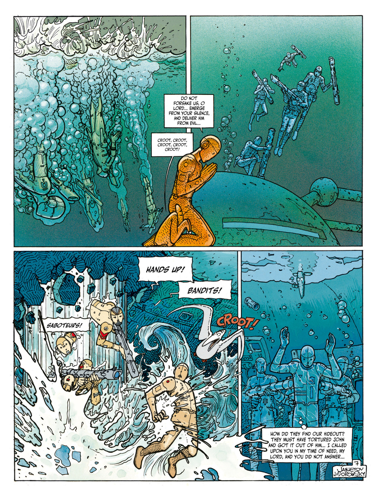 Read online Before the Incal comic -  Issue #5 - 10