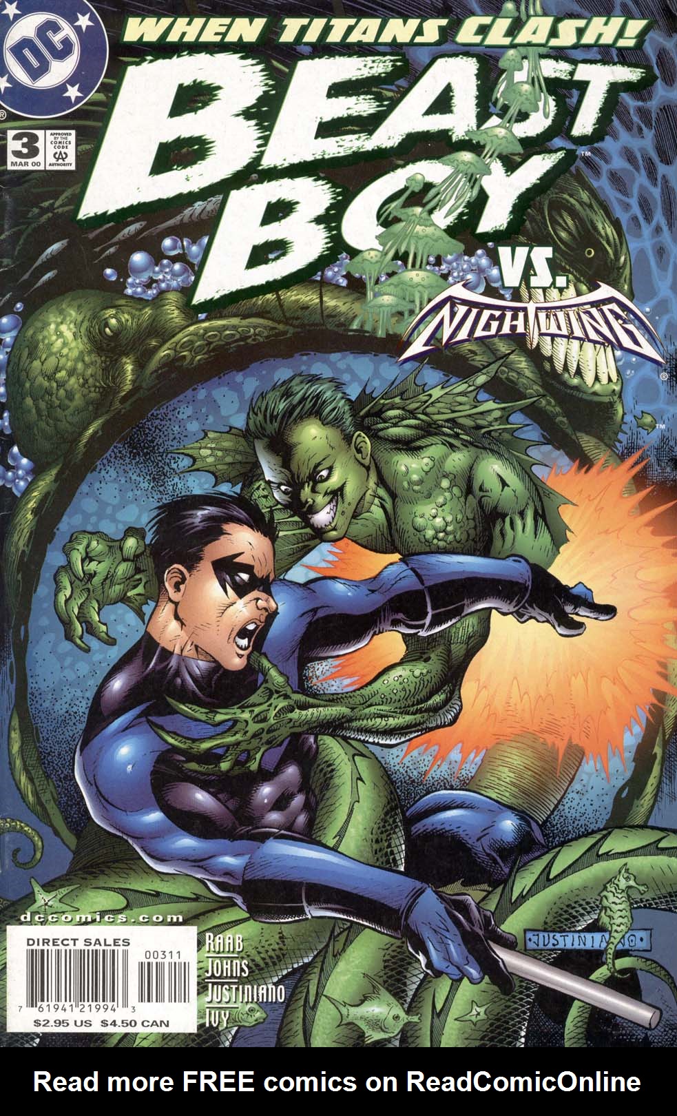 Read online Beast Boy comic -  Issue #3 - 1