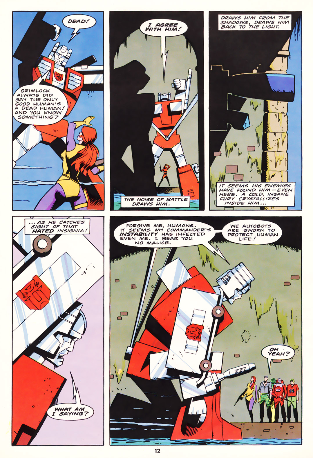 Read online The Transformers (UK) comic -  Issue #125 - 12