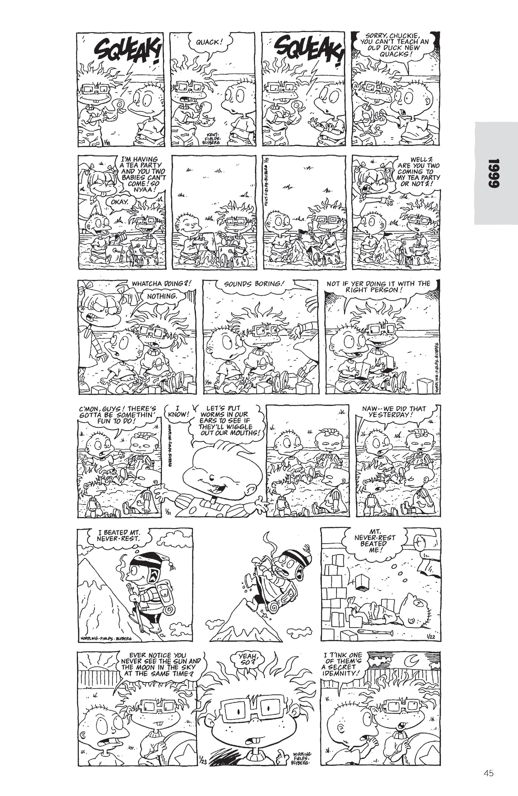 Read online Rugrats: The Newspaper Strips comic -  Issue # TPB (Part 1) - 44