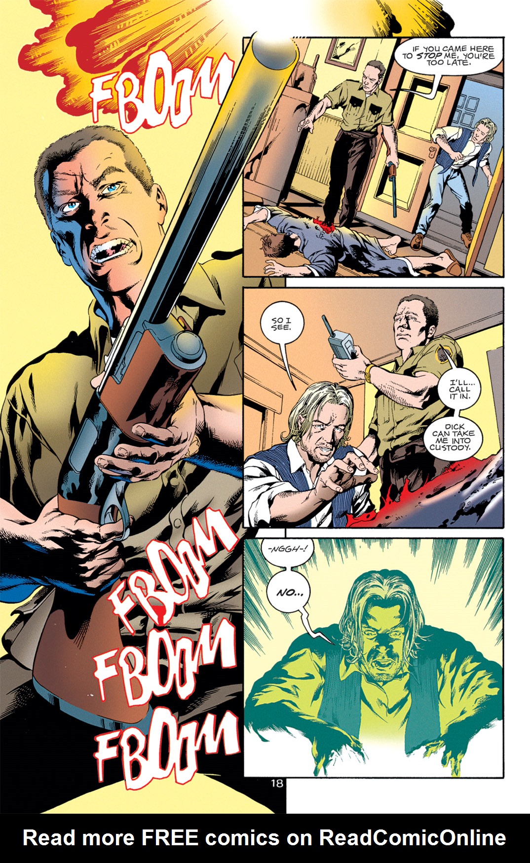 Read online Resurrection Man (1997) comic -  Issue #13 - 19