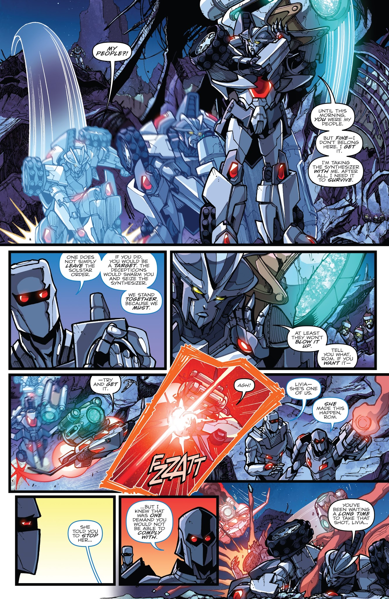 Read online ROM vs. Transformers: Shining Armor comic -  Issue #4 - 13