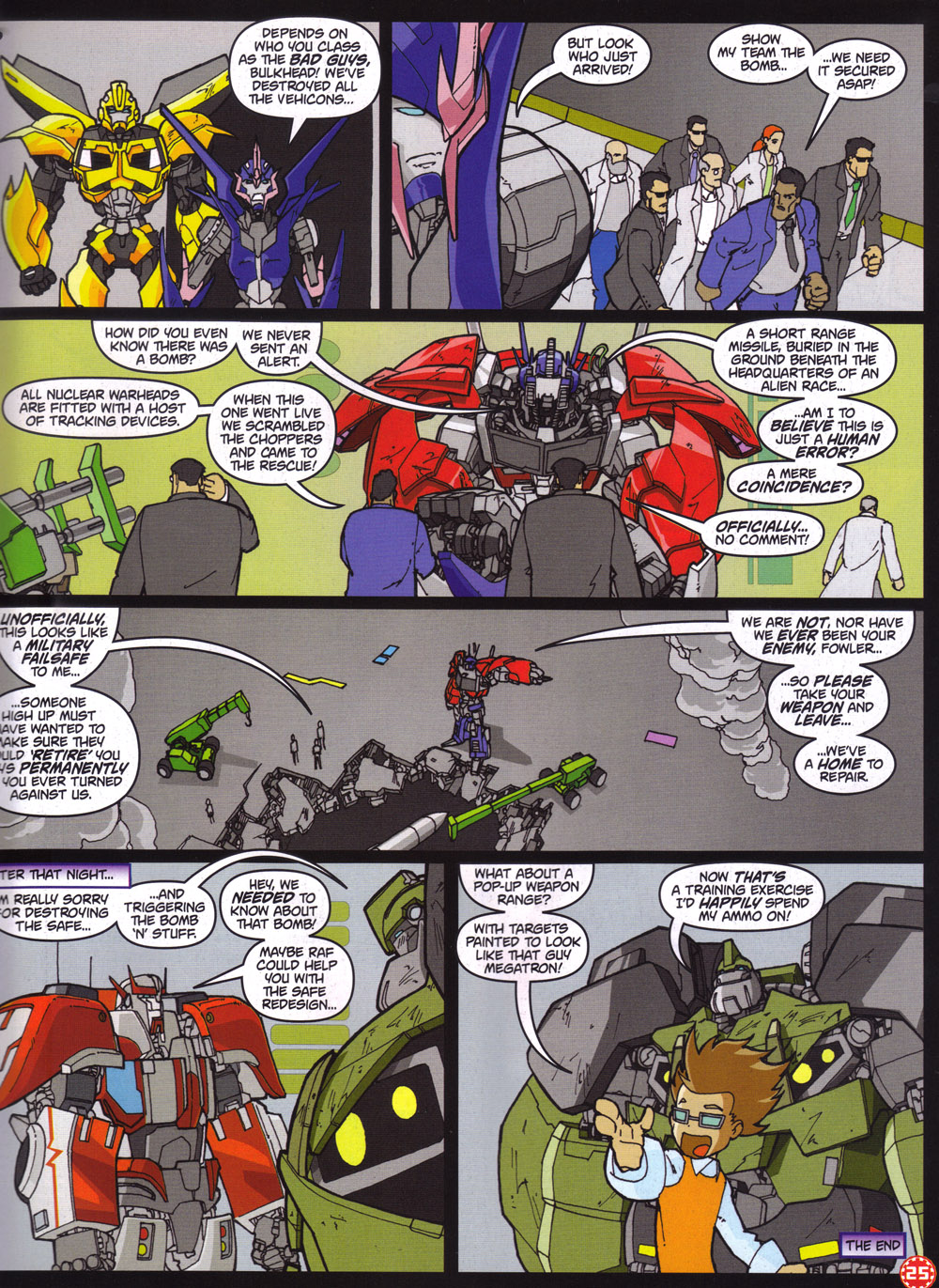 Read online Transformers: Prime comic -  Issue #1 - 23