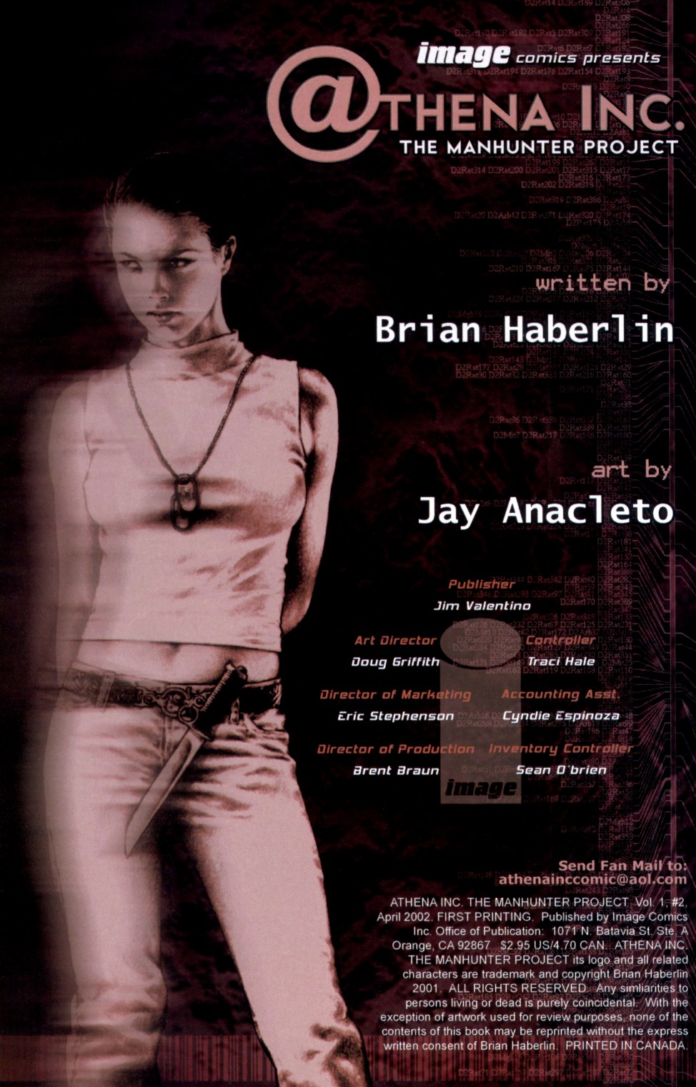 Read online Athena Inc. The Manhunter Project comic -  Issue #2 - 3