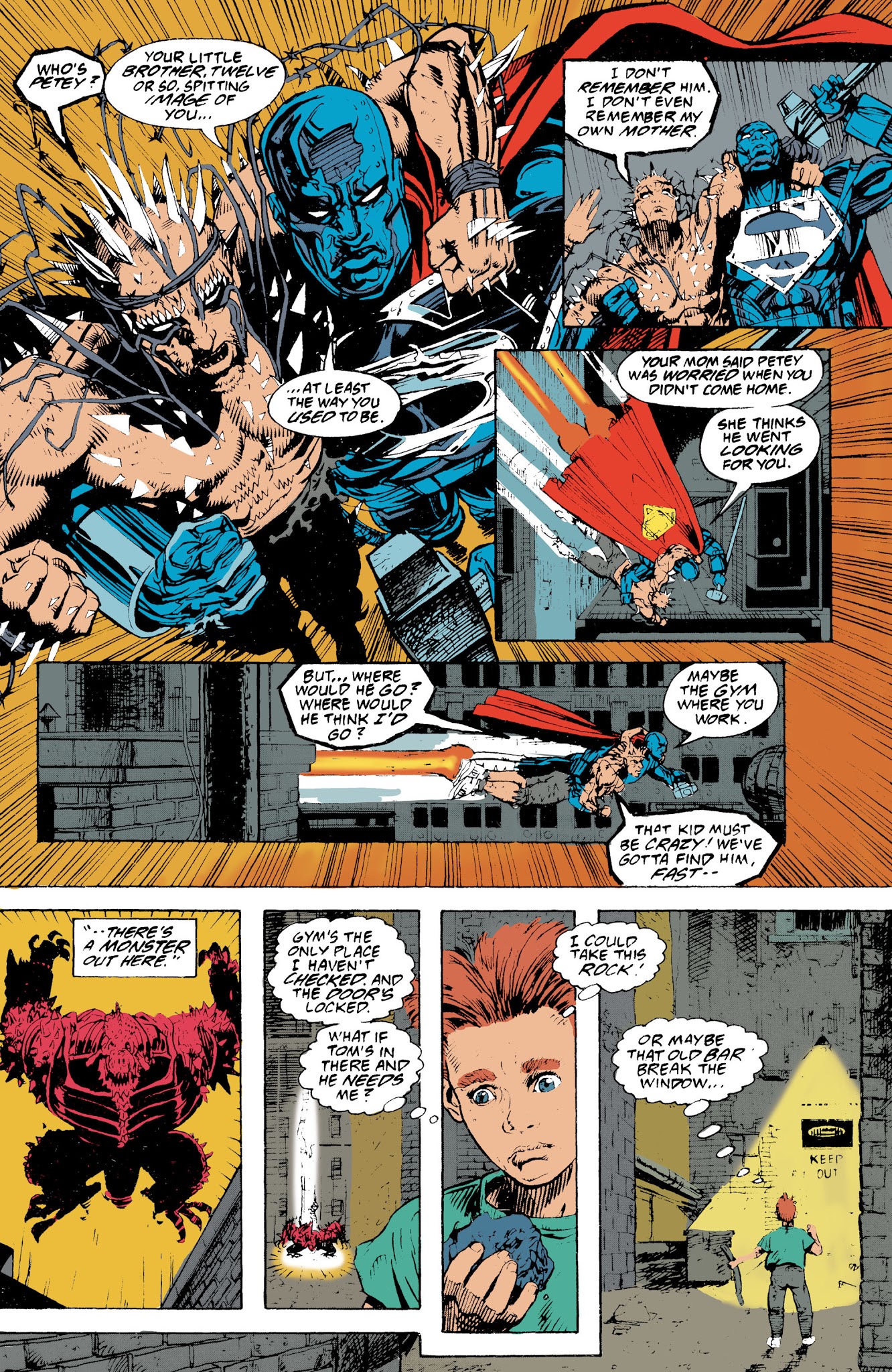 Read online Superman: Reign of the Supermen comic -  Issue # TPB - 154