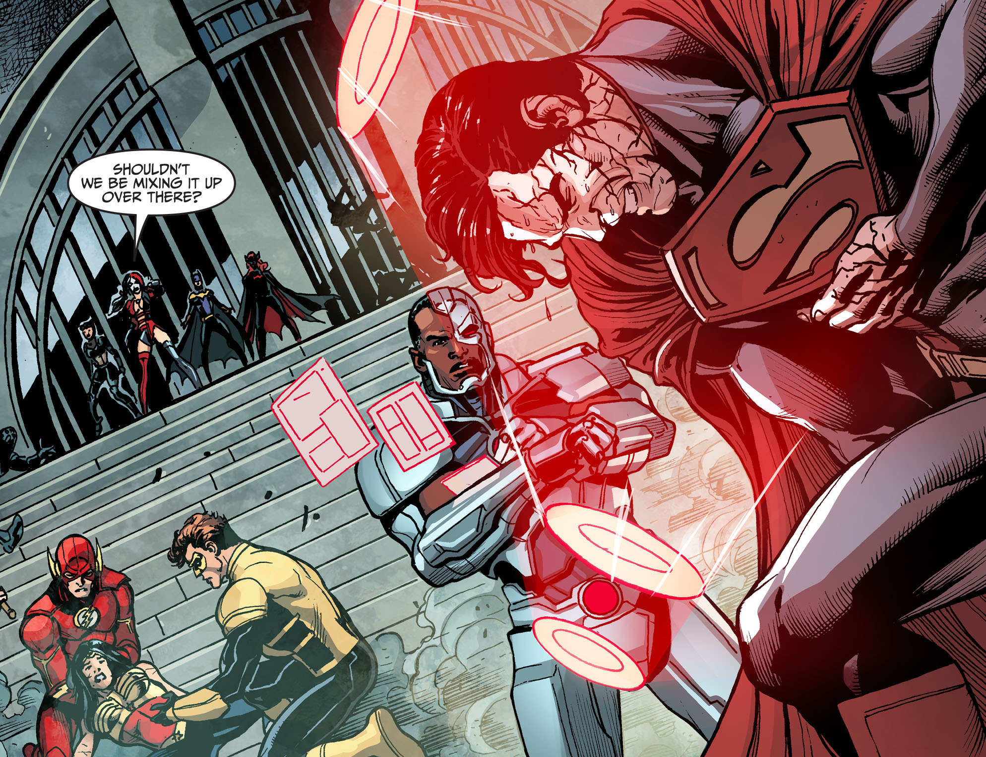 Read online Injustice: Gods Among Us Year Four comic -  Issue #14 - 16