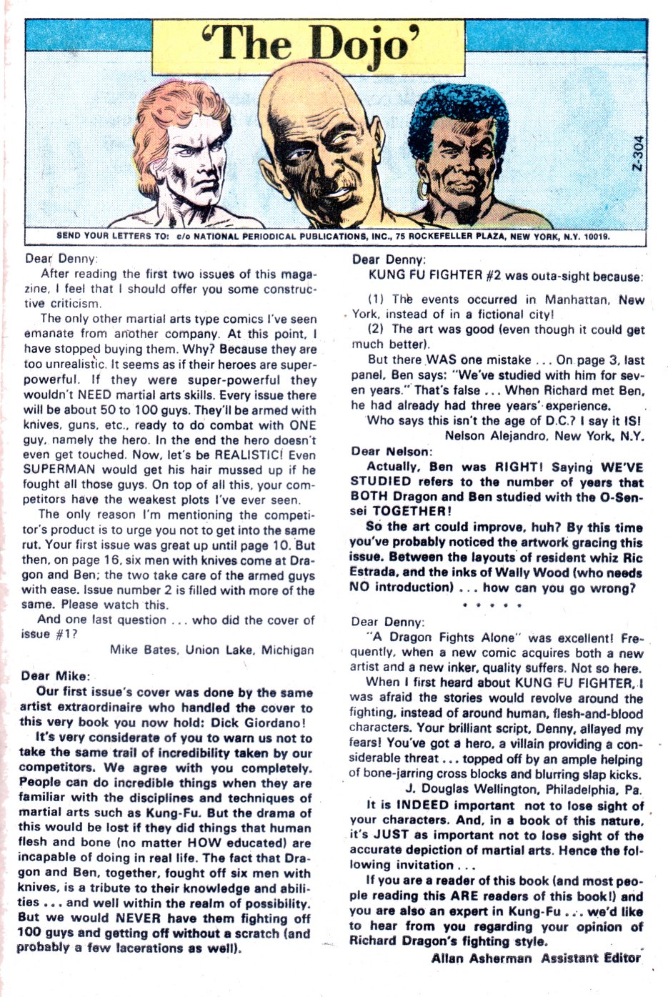 Read online Richard Dragon, Kung-Fu Fighter comic -  Issue #4 - 20
