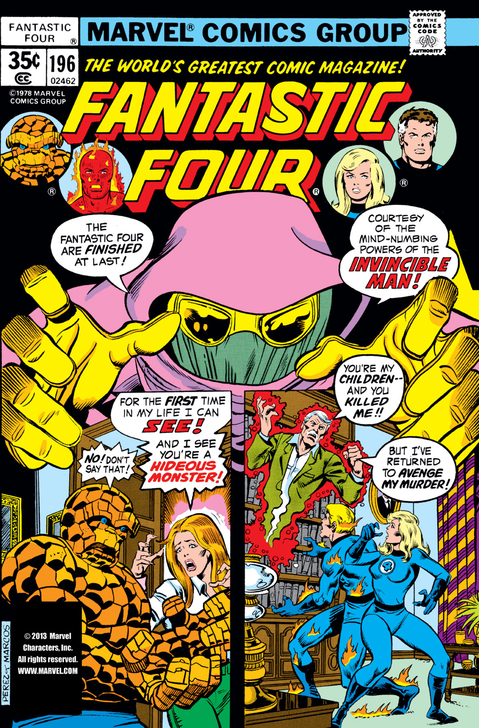 Fantastic Four (1961) issue 196 - Page 1