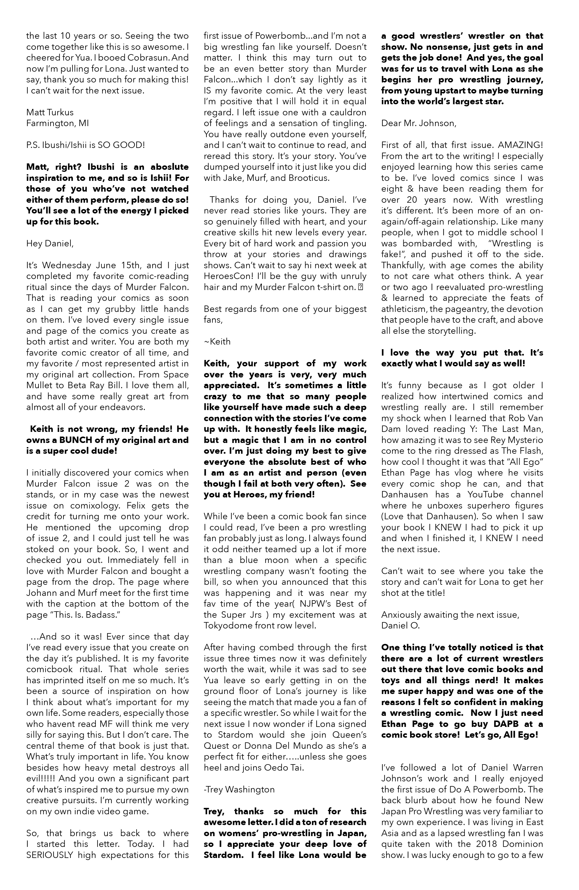 Read online Do a Powerbomb comic -  Issue #2 - 24