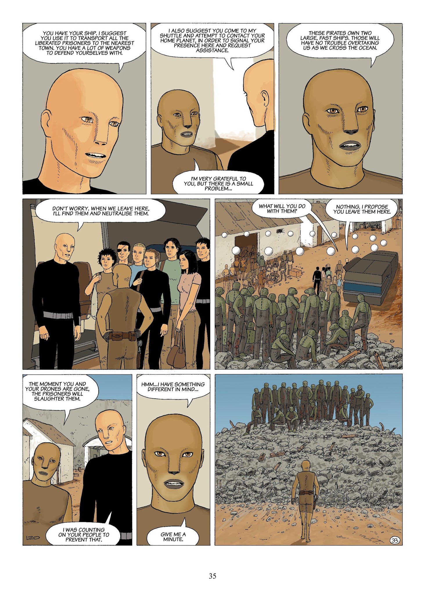 Read online The Survivors comic -  Issue #5 - 36