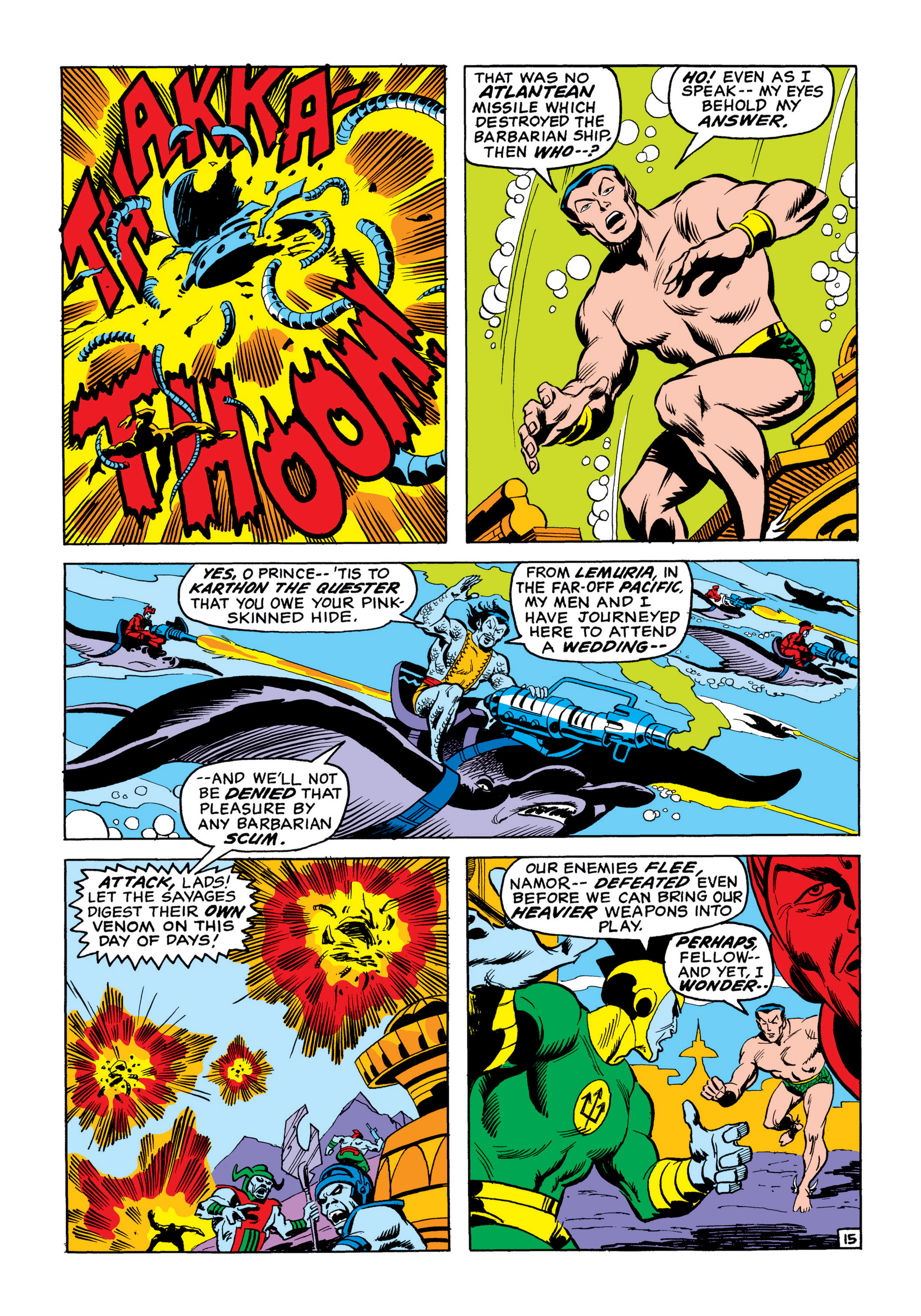 Read online Marvel Masterworks: The Sub-Mariner comic -  Issue # TPB 5 (Part 3) - 35
