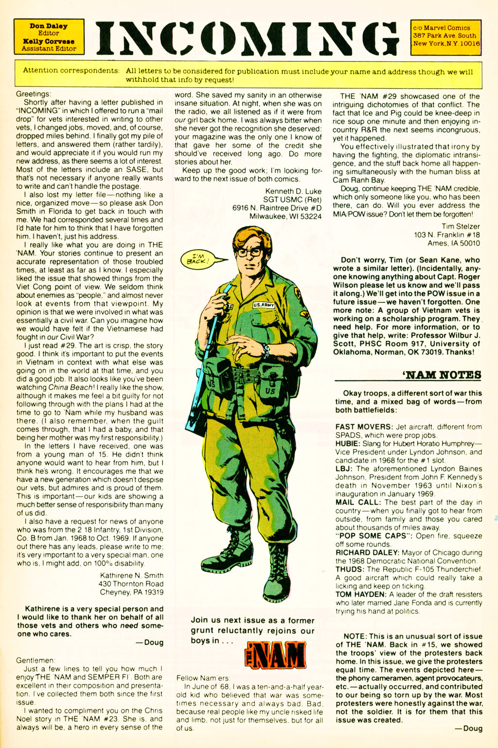 Read online The 'Nam comic -  Issue #32 - 25