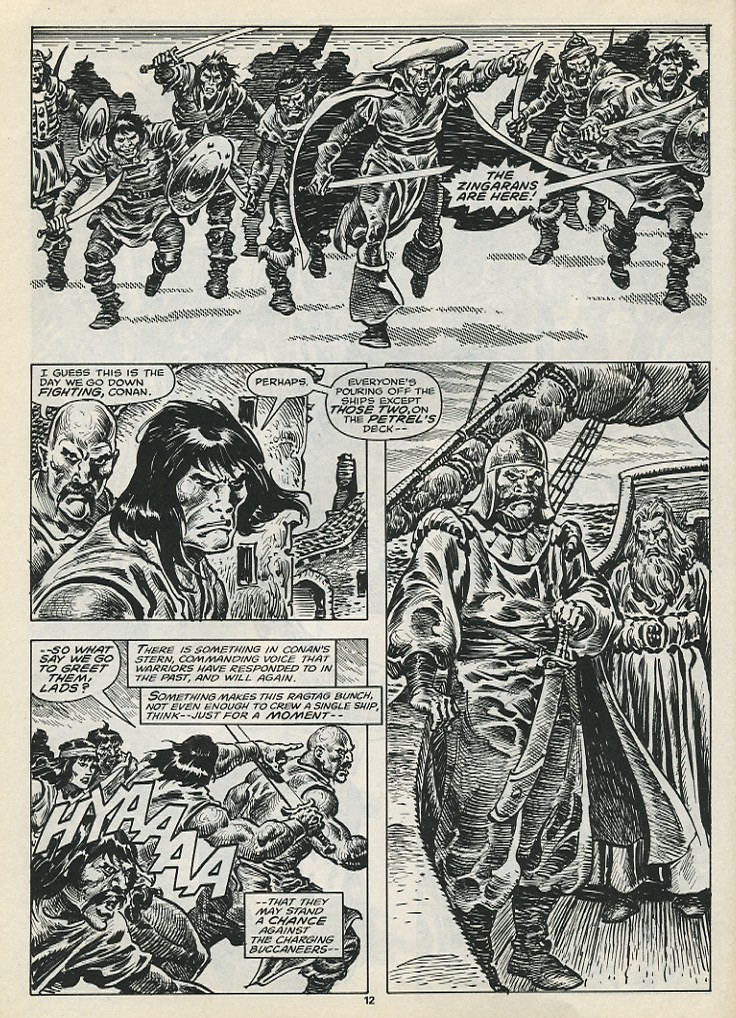 Read online The Savage Sword Of Conan comic -  Issue #199 - 14