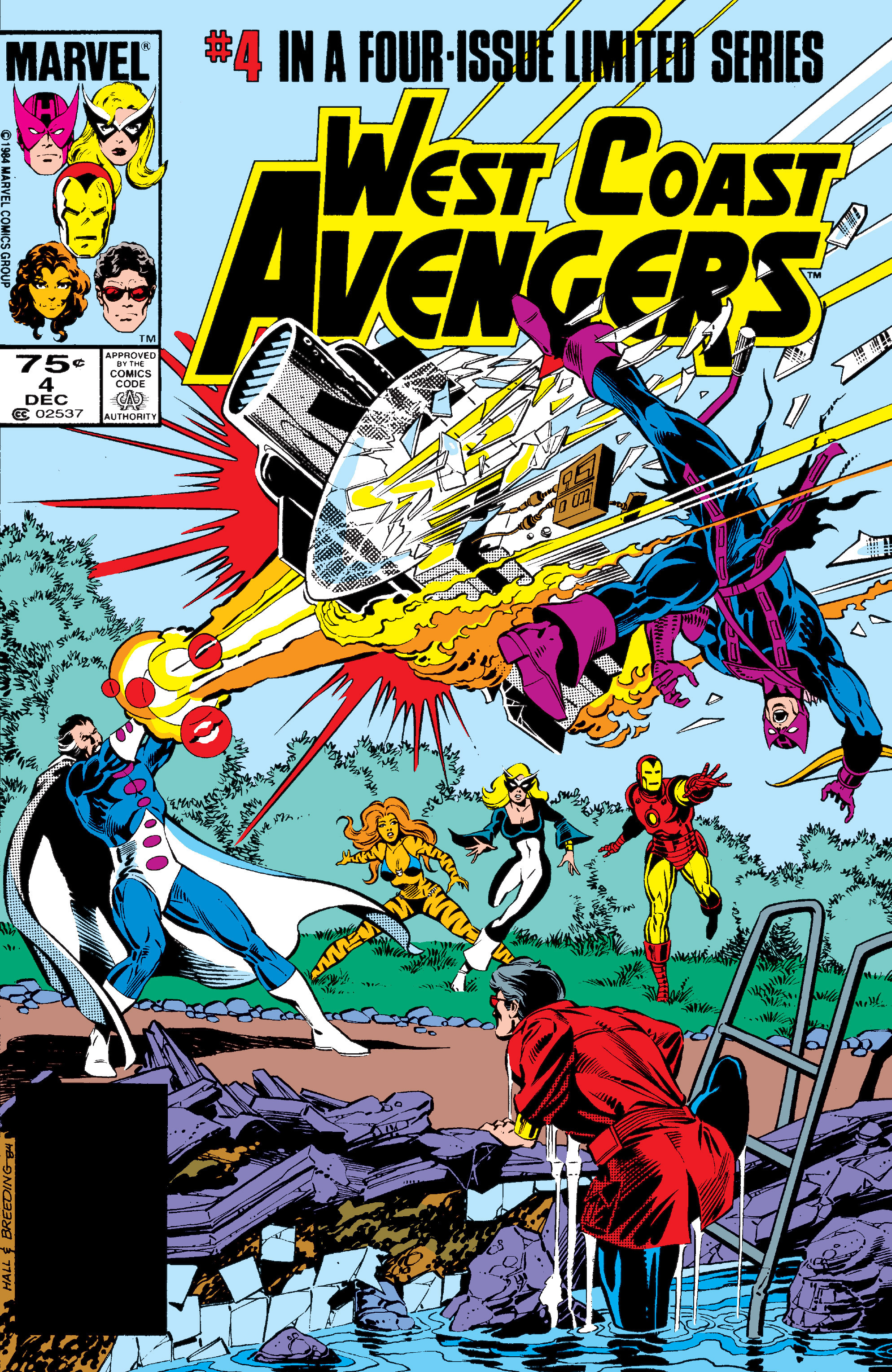 Read online West Coast Avengers (1984) comic -  Issue #4 - 1