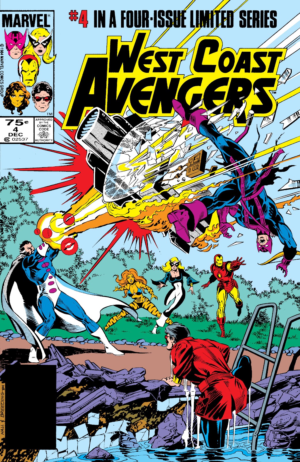 West Coast Avengers (1984) 4 Page 1