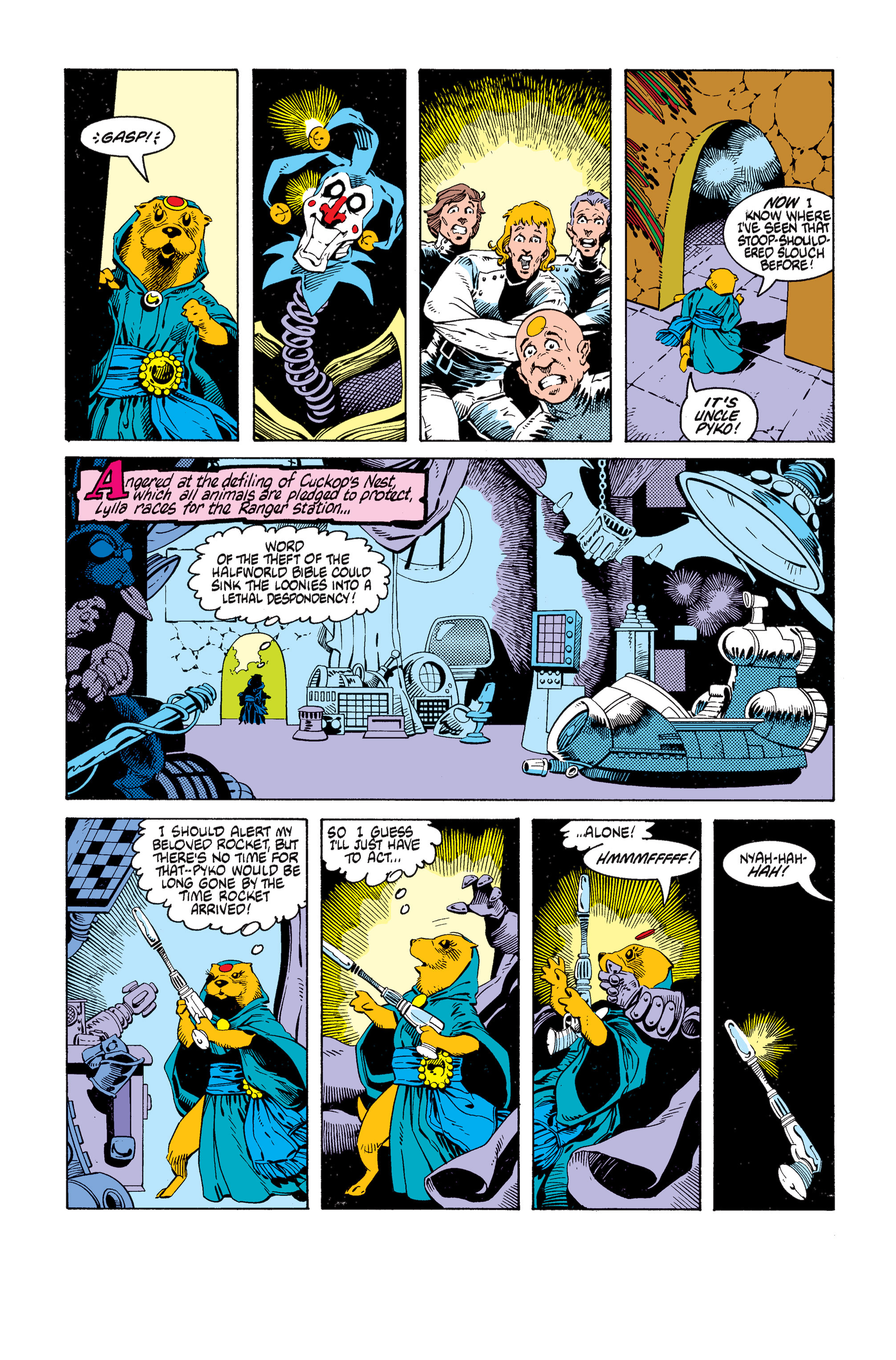 Read online Rocket Raccoon (1985) comic -  Issue #1 - 16