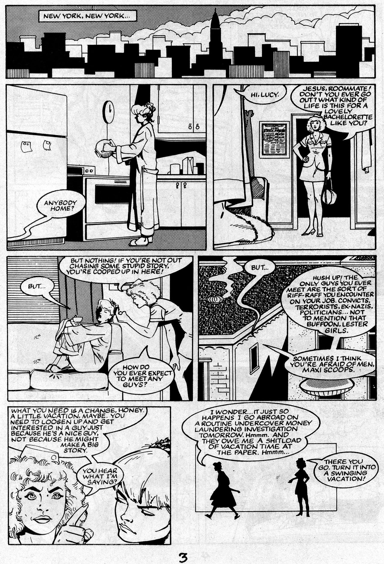Read online The Trouble With Girls (1989) comic -  Issue #12 - 5