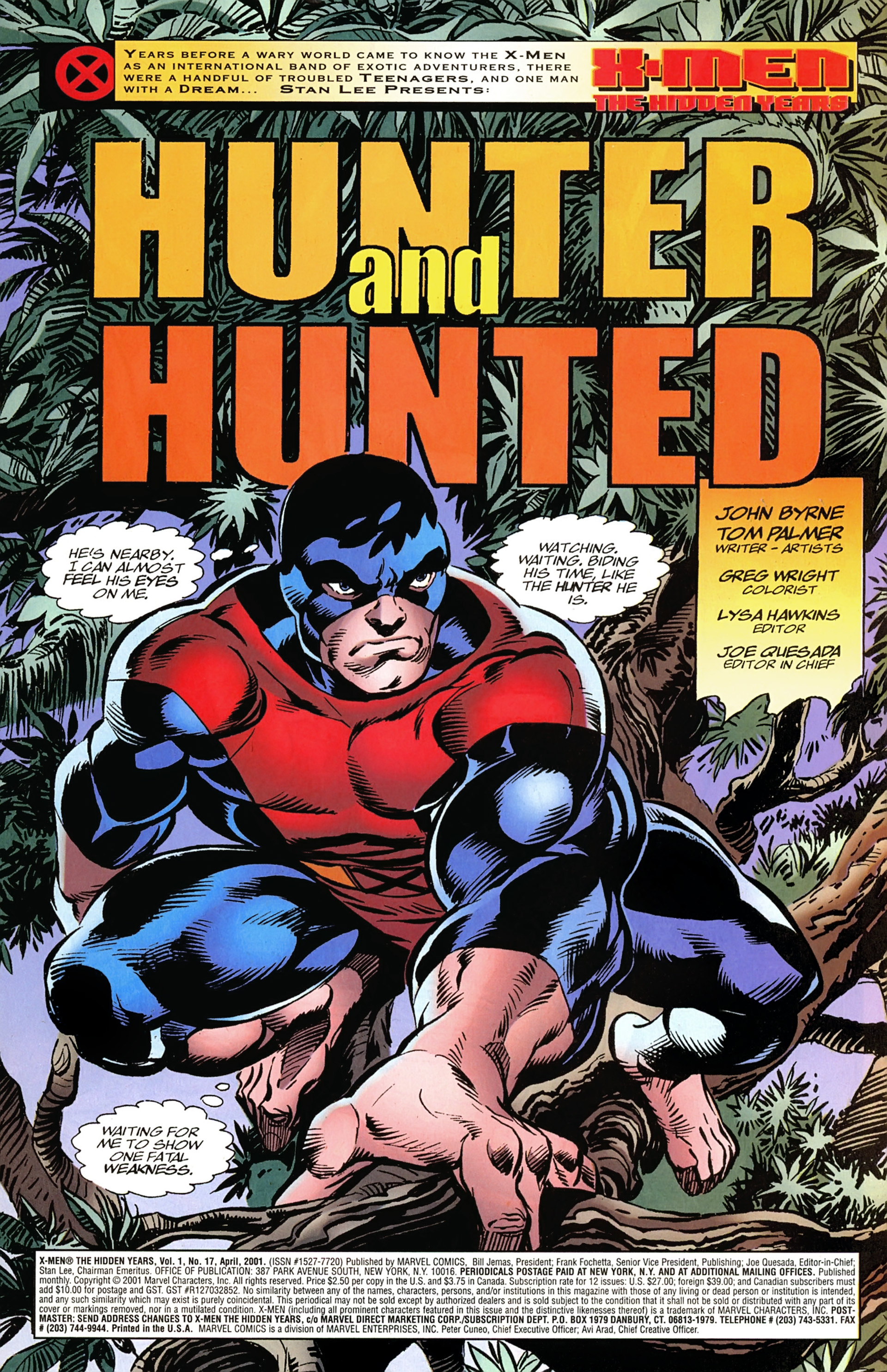Read online X-Men: Hidden Years comic -  Issue #17 - 2