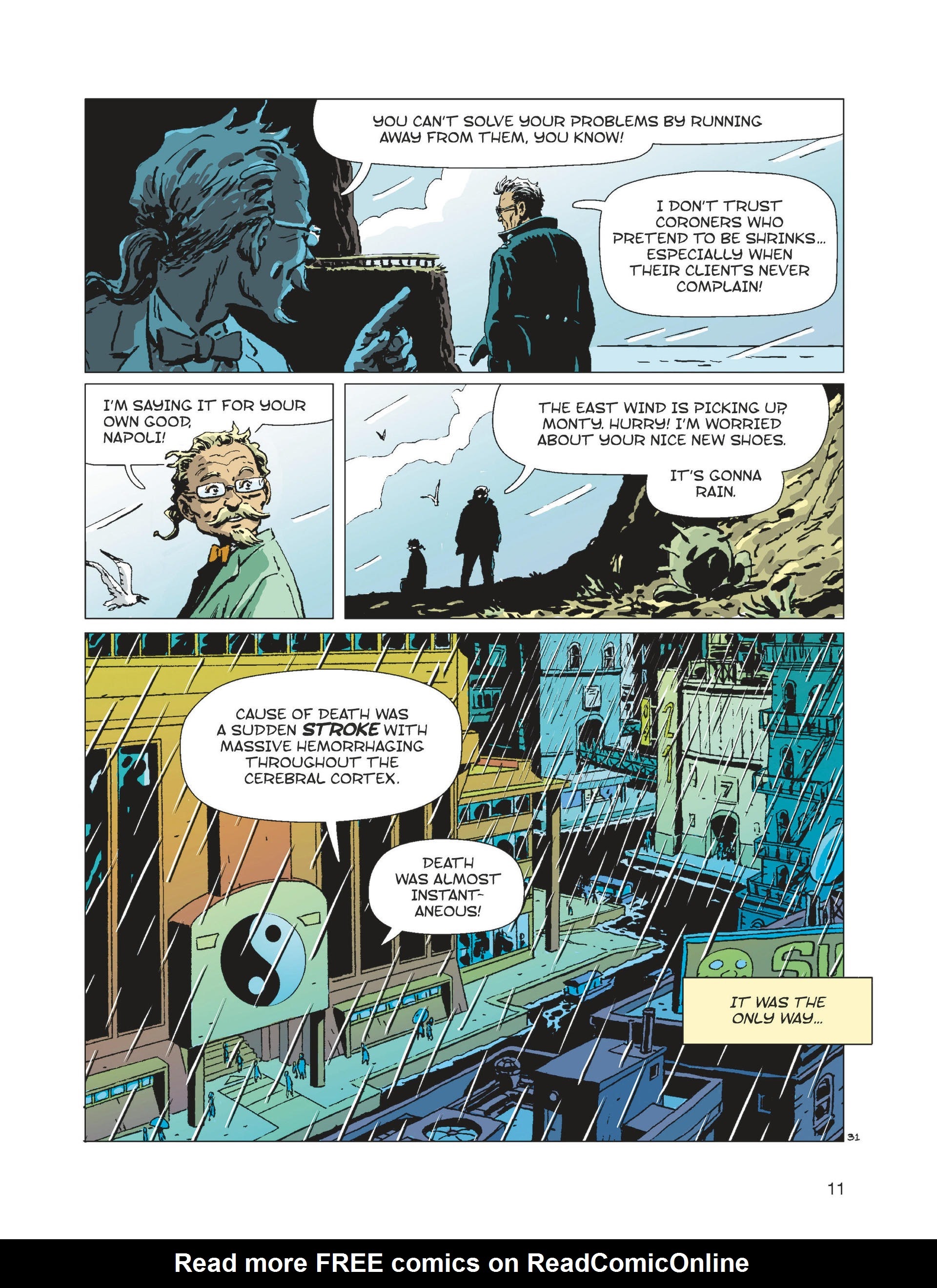 Read online Karma City comic -  Issue #2 - 11