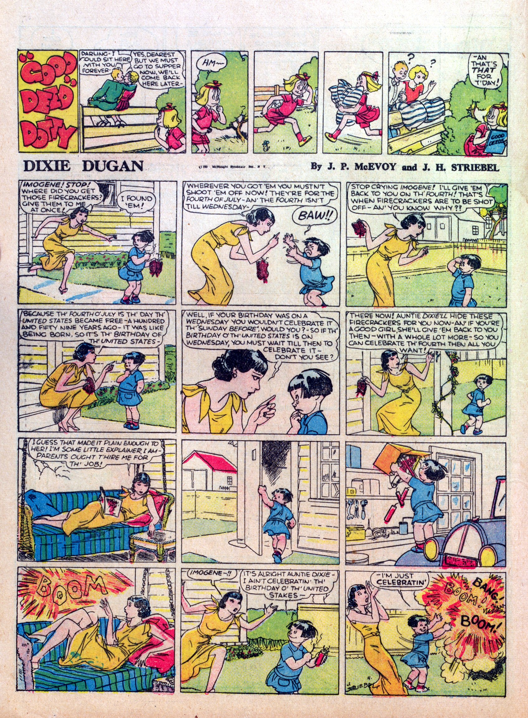 Read online Famous Funnies comic -  Issue #12 - 36