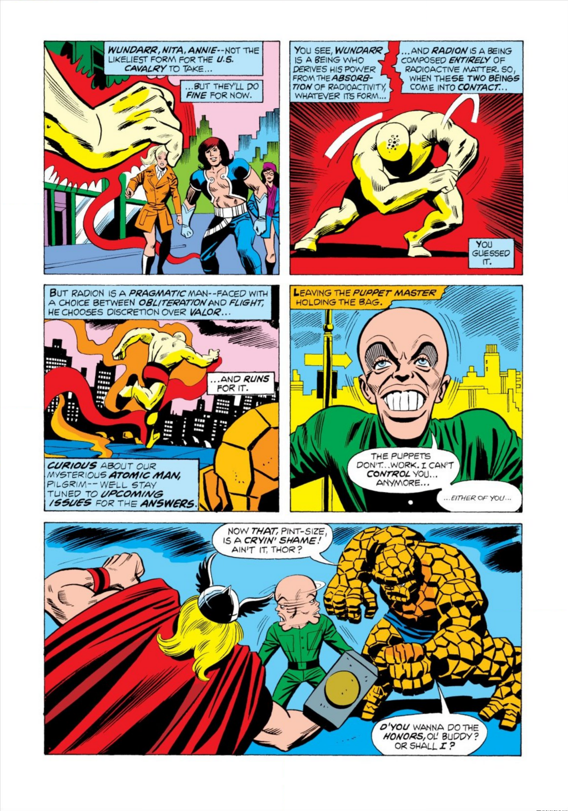 Read online Marvel Masterworks: Marvel Two-In-One comic -  Issue # TPB 1 (Part 3) - 18