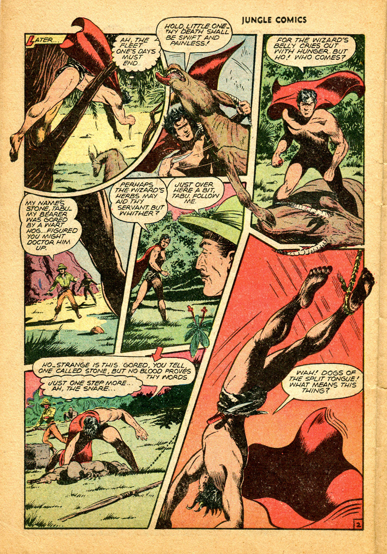 Read online Jungle Comics comic -  Issue #89 - 38