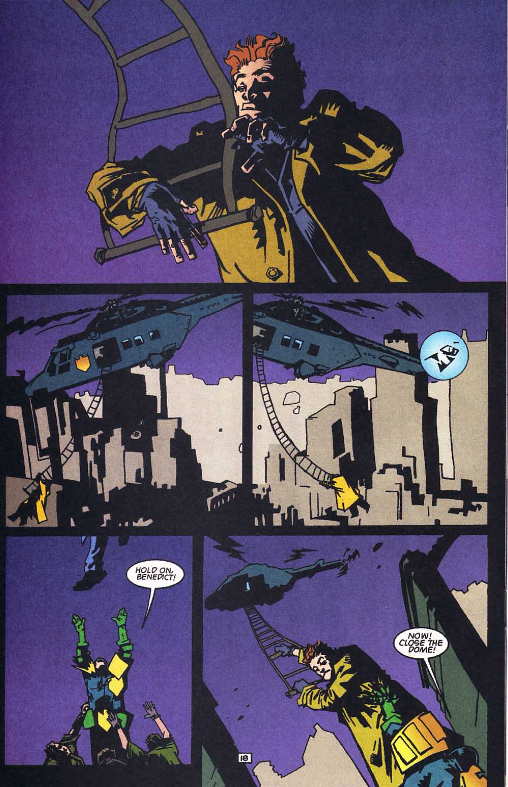 Read online Judge Dredd: Legends of the Law comic -  Issue #10 - 18