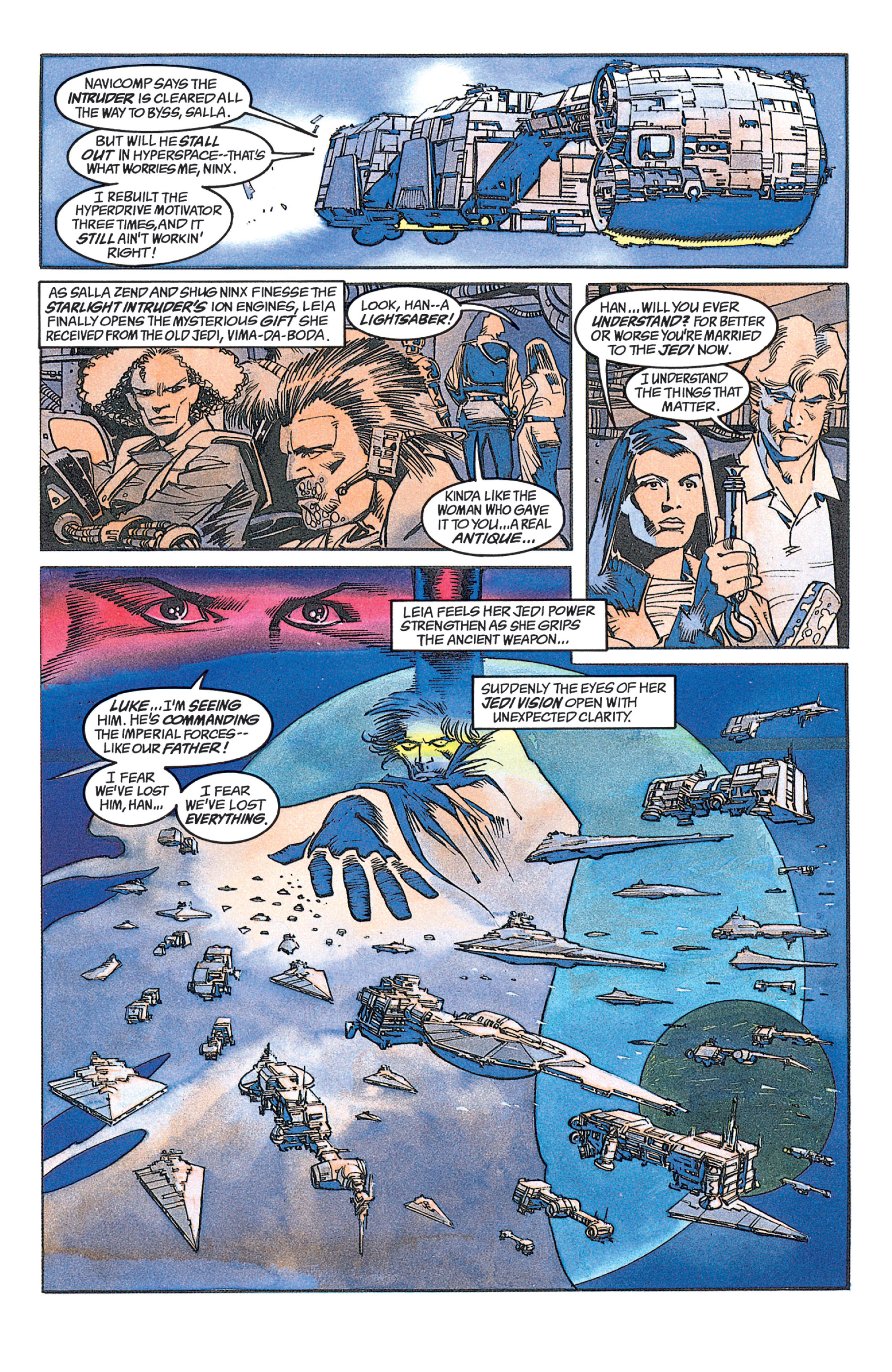 Read online Star Wars: Dark Empire Trilogy comic -  Issue # TPB (Part 1) - 88