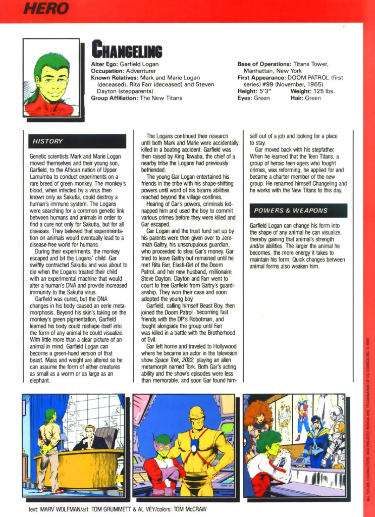 Read online Who's Who in the DC Universe comic -  Issue #2 - 8