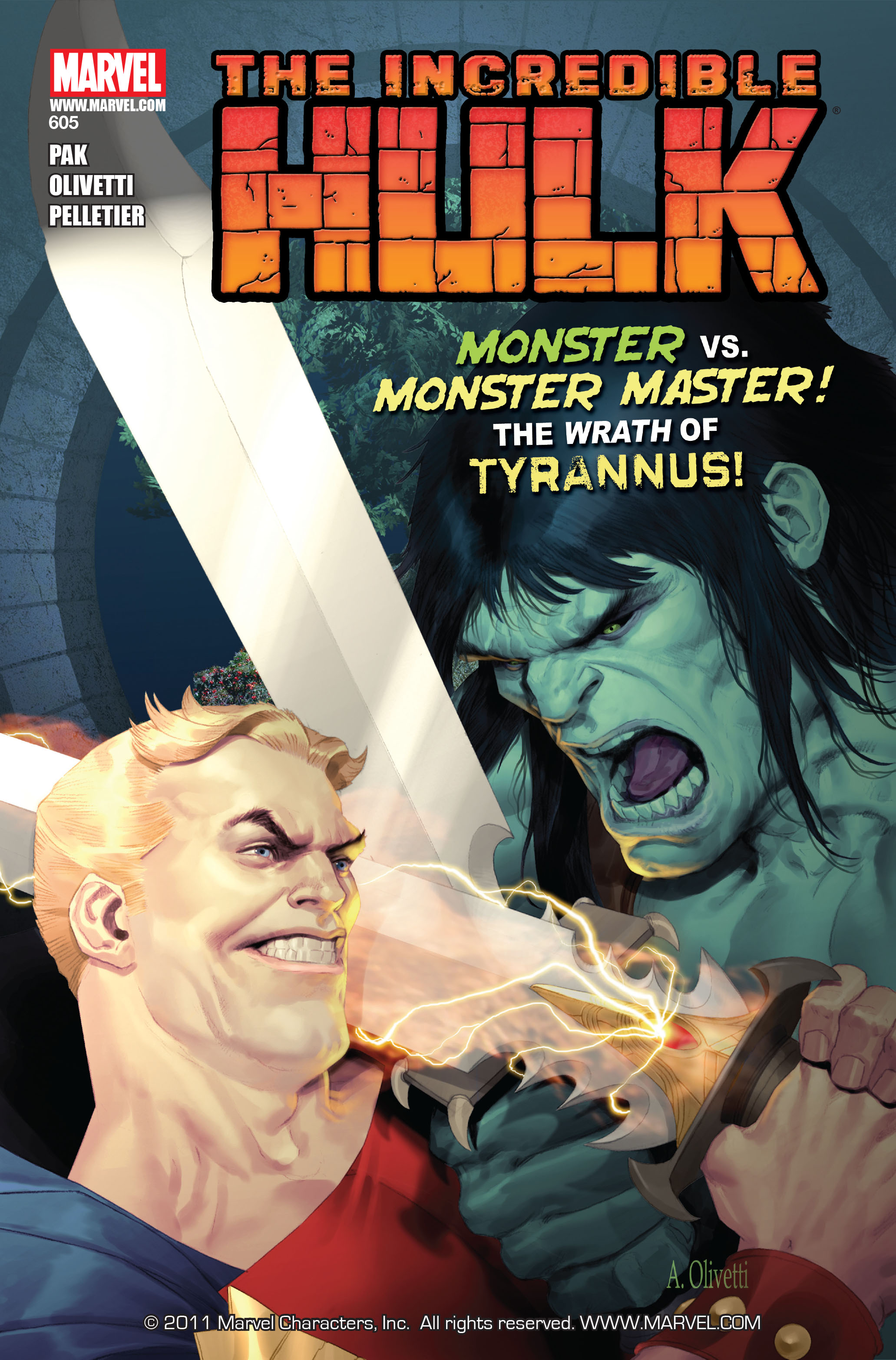 Read online The Incredible Hulk (1968) comic -  Issue #605 - 1
