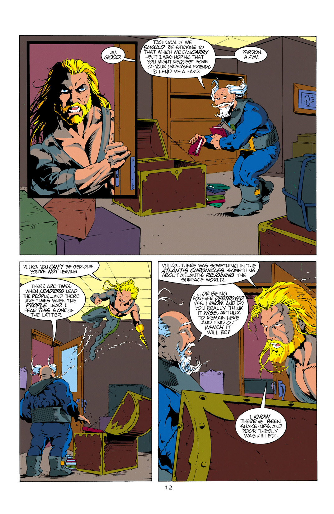 Read online Aquaman (1994) comic -  Issue #11 - 12