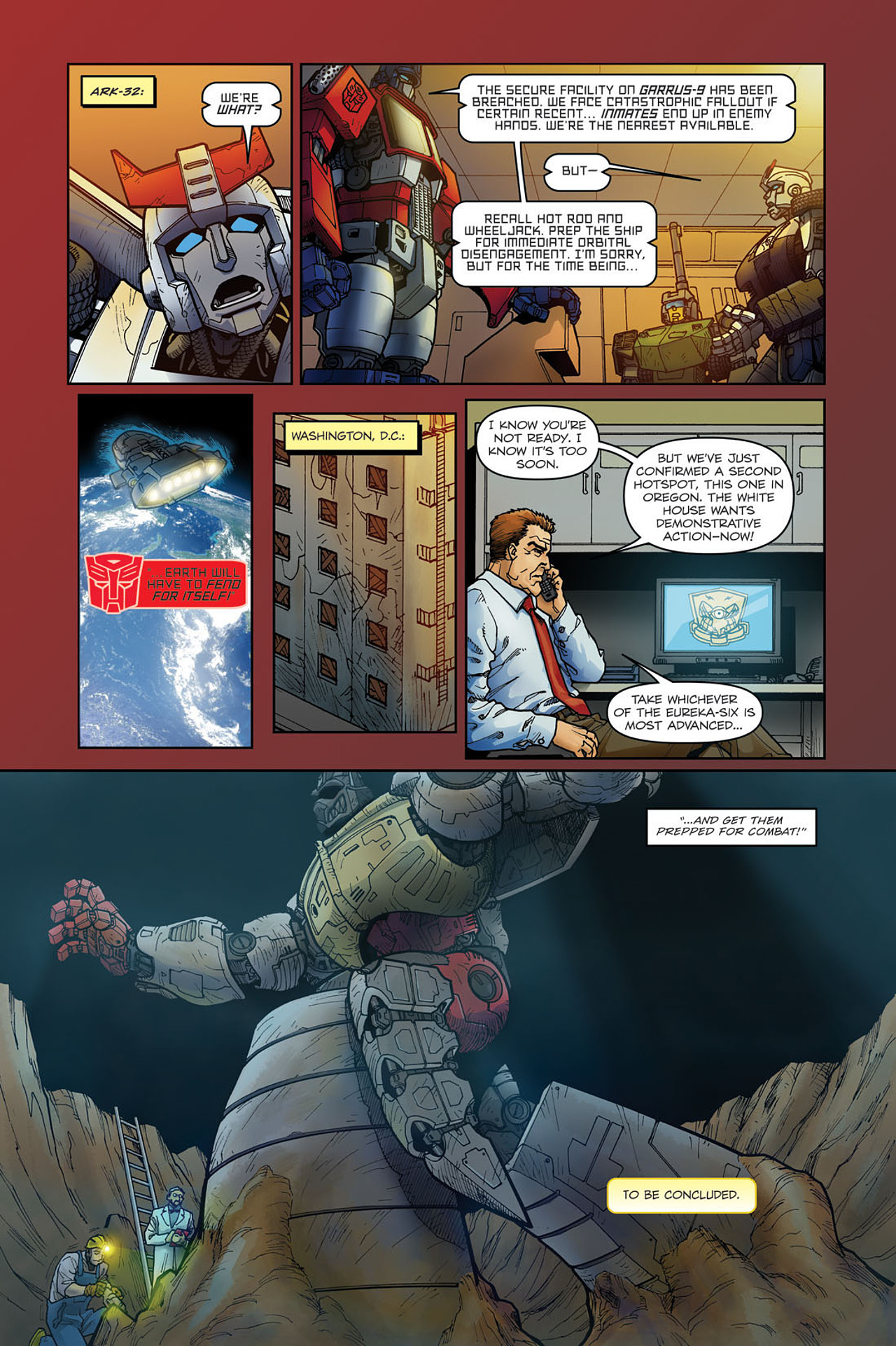 Read online The Transformers: Devastation comic -  Issue #5 - 25