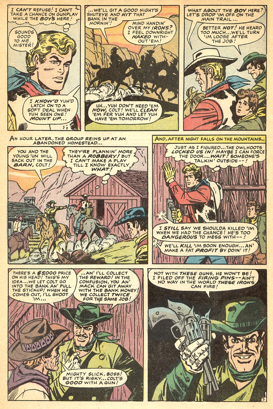 Read online Kid Colt Outlaw comic -  Issue #140 - 8