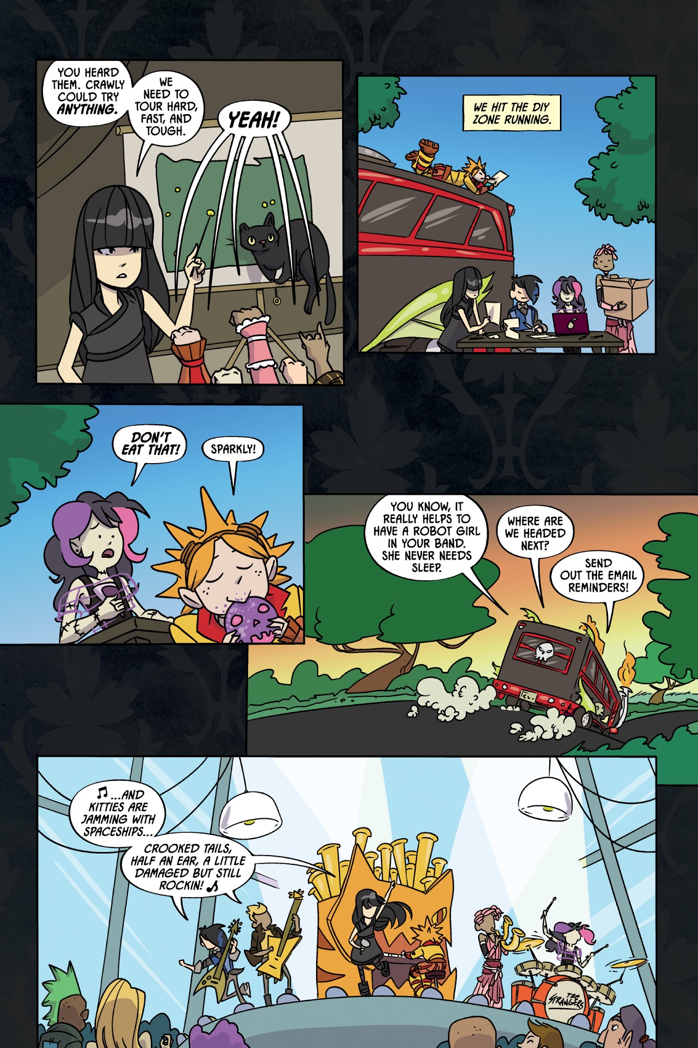 Read online Emily and the Strangers: Road To Nowhere Tour comic -  Issue # Full - 31