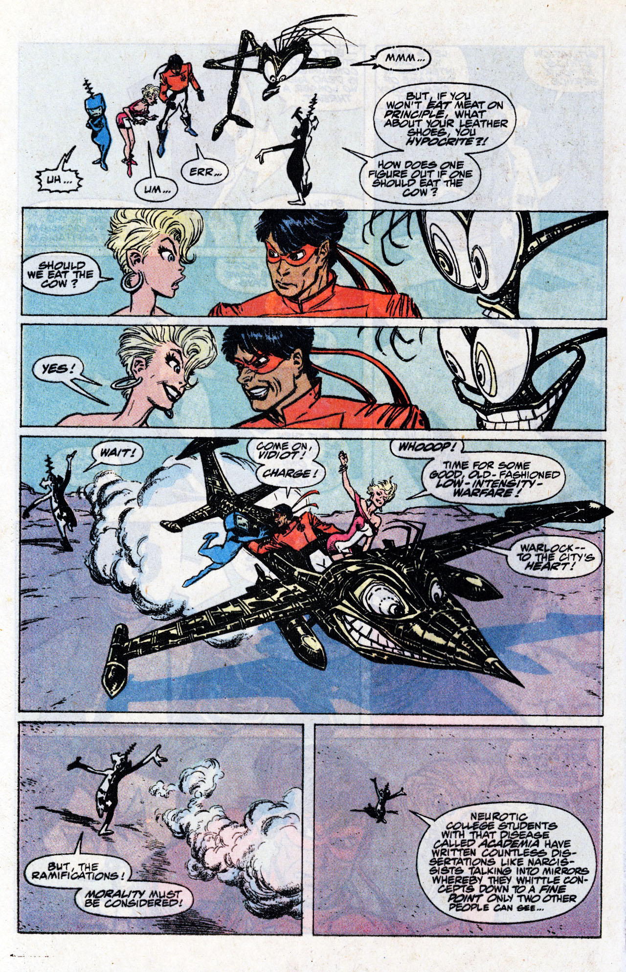 Read online The New Mutants Summer Special comic -  Issue # Full - 50