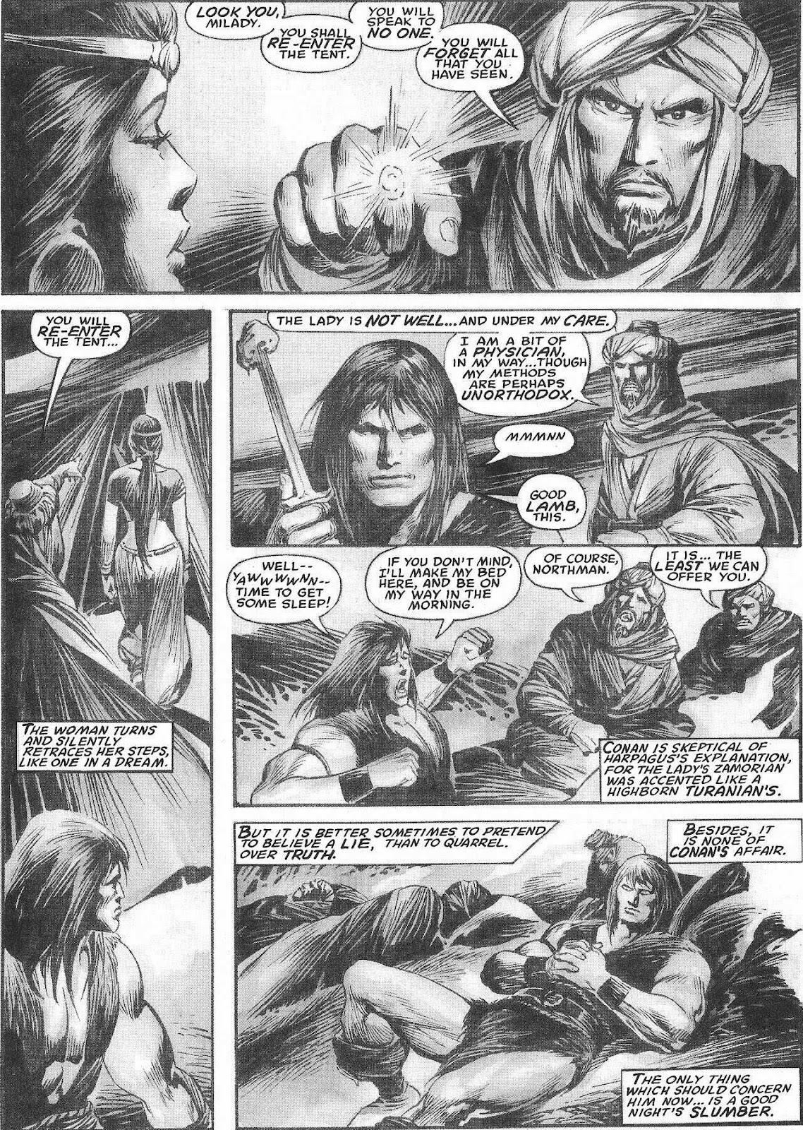 The Savage Sword Of Conan issue 207 - Page 19