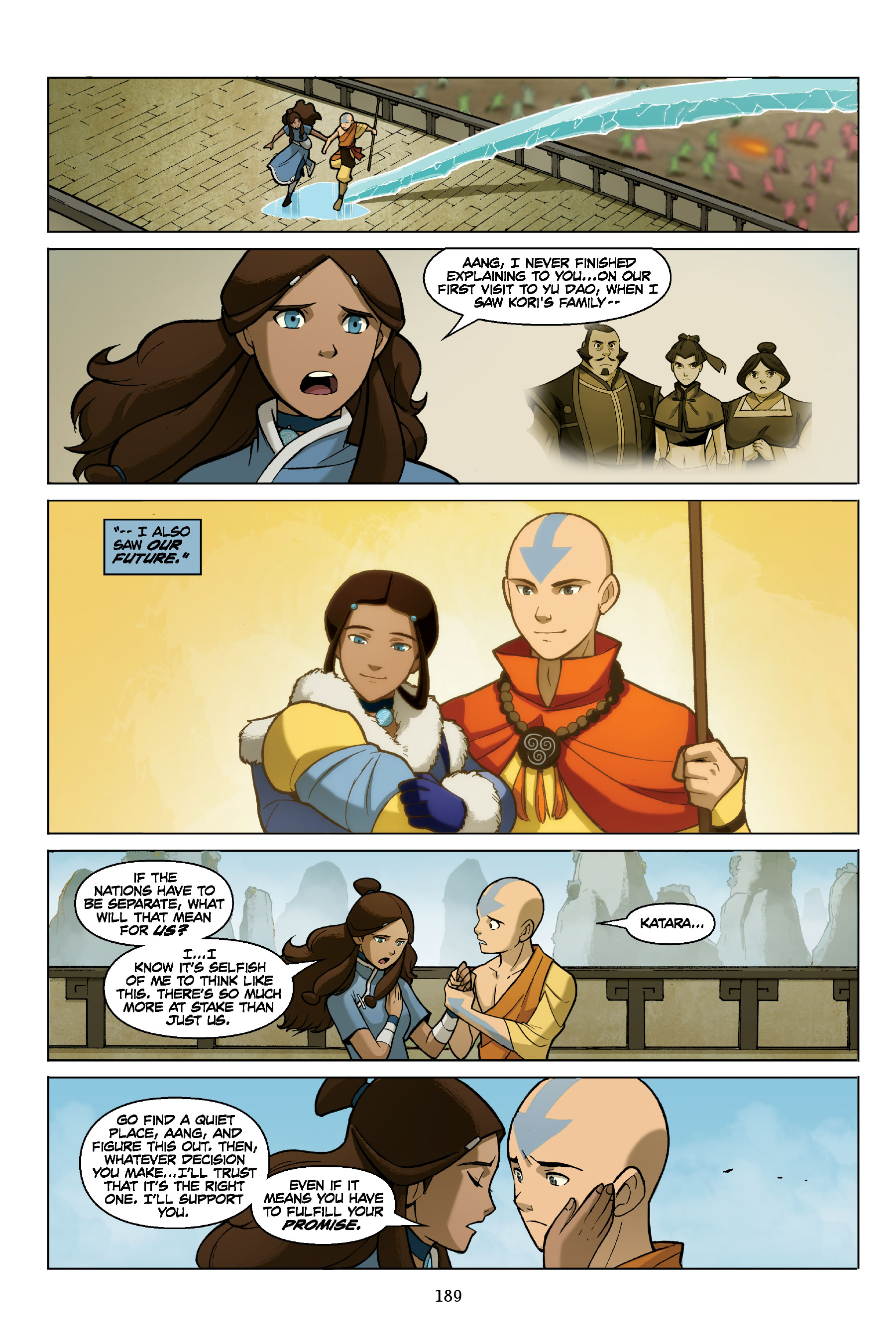 Read online Nickelodeon Avatar: The Last Airbender - The Promise comic -  Issue # _TPB Omnibus (Part 2) - 89