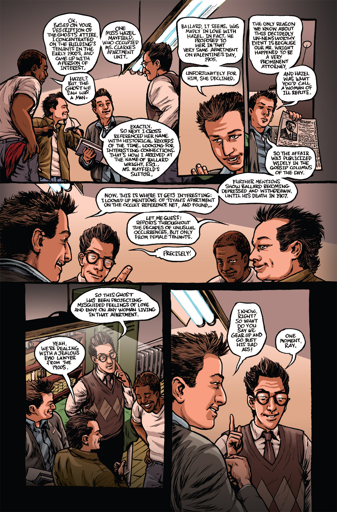 Read online Ghostbusters: Tainted Love comic -  Issue # Full - 14