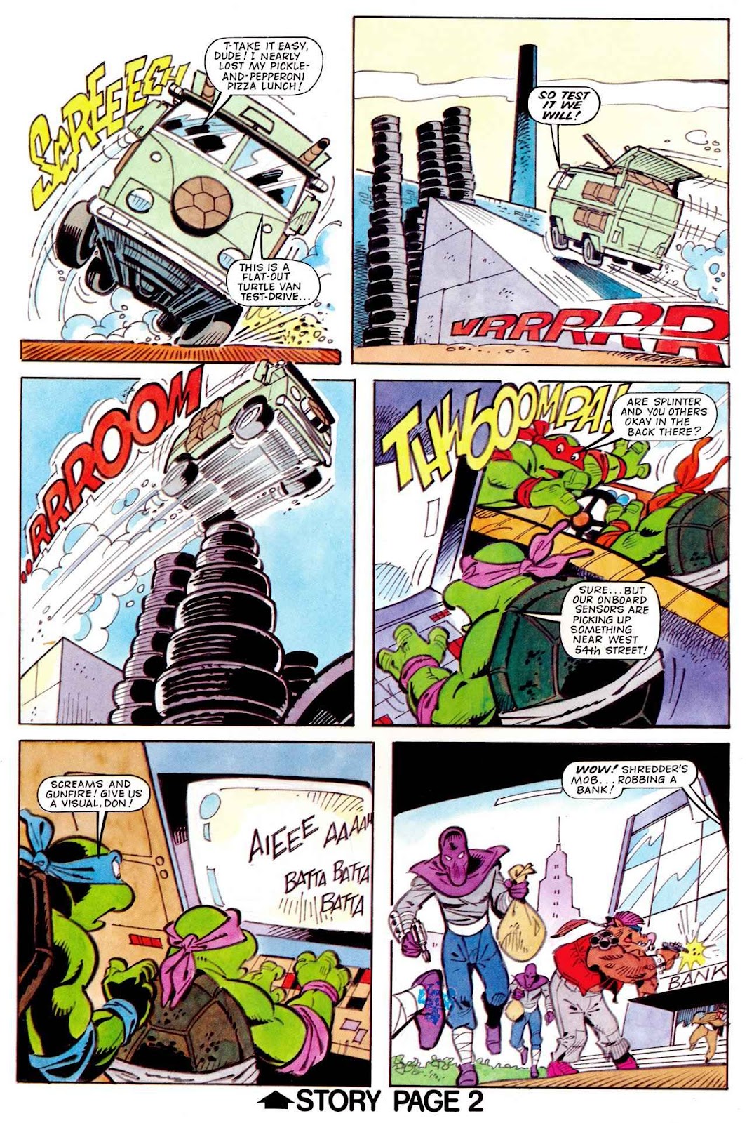 Teenage Mutant Hero Turtles Adventures issue 18 - Page 3